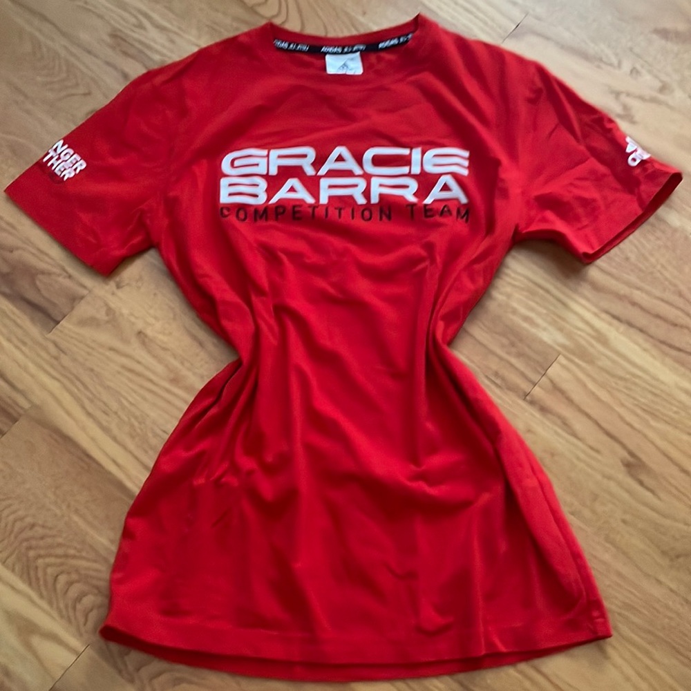 Gracie Barra Competition Team Red T-Shirt